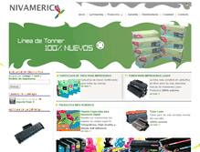 Tablet Screenshot of nivamerica.com